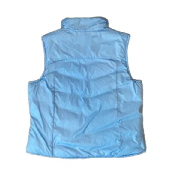 UNC Carolina Tarheels Columbia Reversible Puffer Vest Zip Front Large - Picture 5 of 6